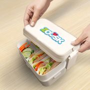 ECO Bamboo 2 Tier Lunch Box – 1200ml