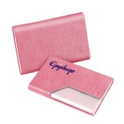 LOIRE Pattern PU Name Card Holder