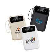 VOLT Power Bank with Built-in 4 Cables
