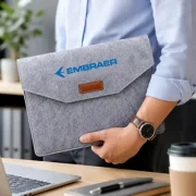 14″ Wool Felt iPad Pouch