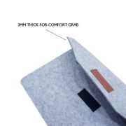 14″ Wool Felt iPad Pouch