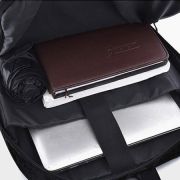 15.6″ Casual PU Laptop Backpack With USB Port