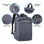15.6″ DOLLY Laptop Backpack with External USB Port