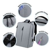 15.6″ WAYU Laptop Backpack with External USB Port