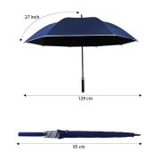 27″ Auto-Open Inner Black Coated Reflective Strip Color Handle