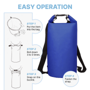 BEACH – Waterproof Polyester Dry Bag – 10L