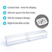 Clear Pen Case with Silicone Spacer