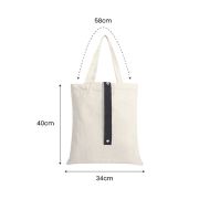 COLOR Strap Foldable Canvas Bag – 8oz (340×400)
