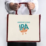 Colour Strip Laminated Canvas Bag – 10oz (400x330x160)
