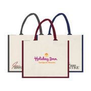 Colour Strip Laminated Canvas Bag – 10oz (400x330x160)