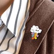 Custom Made Hard Enamel Collar Pin