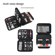 DUO Layer Travel iPad 10.8″ Multi Gadget Pouch