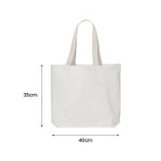 Duo Tone Canvas Bag Webbing Handle – 12oz (350x400x100)
