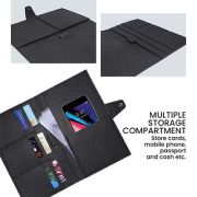 Felt Passport Multi-purpose Pouch with Pen Loop