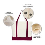 Multipurpose Fashion Tote Bag – 10oz (350x450x90)