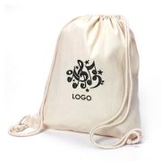 Pure Cotton Canvas Drawstring Bag – 11oz (430×330)