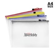 PVC Transparent Netting Pouch – A4 Size