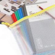 PVC Transparent Netting Pouch – A4 Size