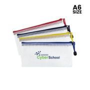 PVC Transparent Netting Pouch – A6 Size