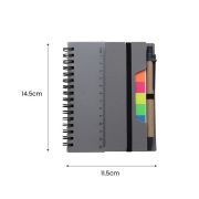 RULER Eco-Notebook Pen with Strap