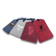SUEDE PU ID Card Holder with Key Ring