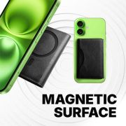 TRIFOLD PU Magnetic Wallet with RFID Block