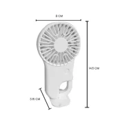 BUCKLE 3 Speed mini fan with Stand – 500mAh