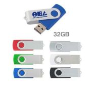 Metal Swivel Color Coated USB Flash Drive – 32GB