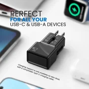 MINI Travel Adaptor 25W 1 USB-A + 1 USB-C Charger